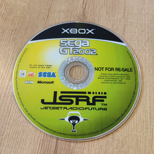 Sega GT 2002 Disc Only (XBox Original)