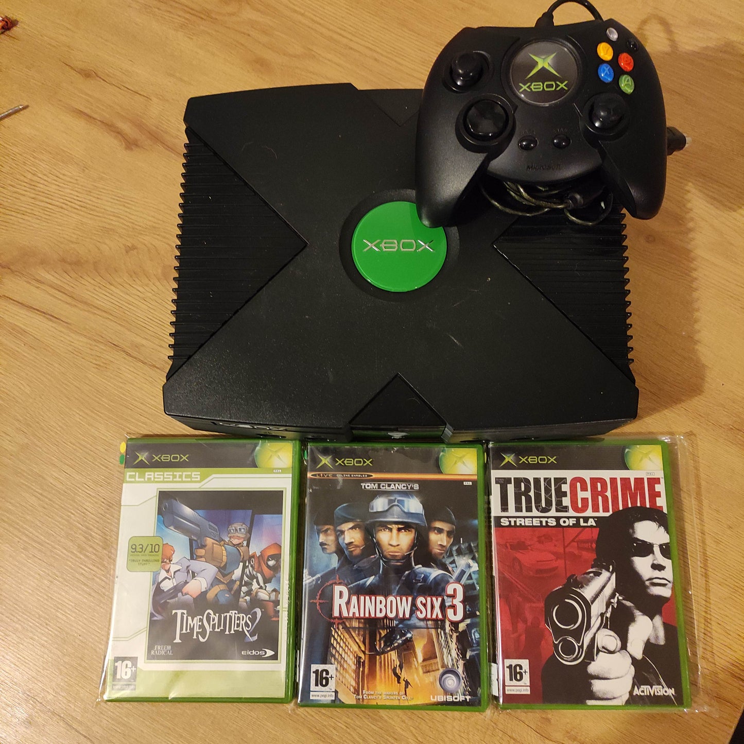 XBox OG 2001 Console with games