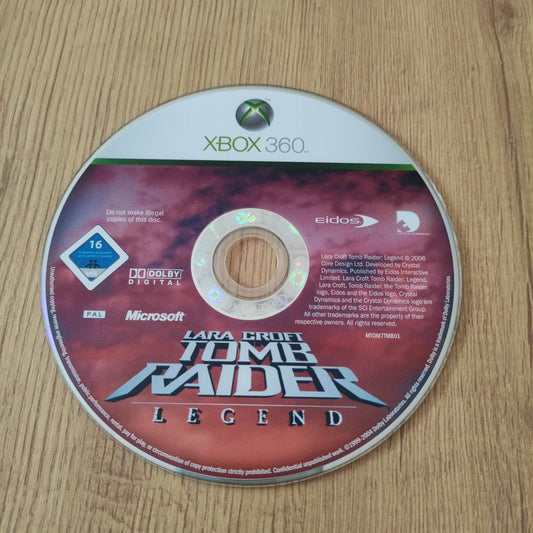 Tomb Raider Legend Disc Only (XBox 360)