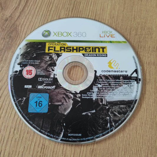 Operation Flashpoint Dragon Rising Disc Only (XBox 360)
