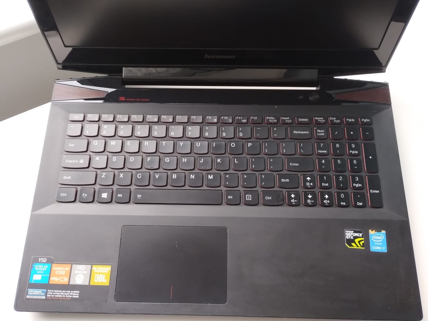 Lenovo Y50-70 2010s retro gaming laptop (Vendor: RepairShop_this_will_be Dublin) - 8-Bit Exchange (8BitX)