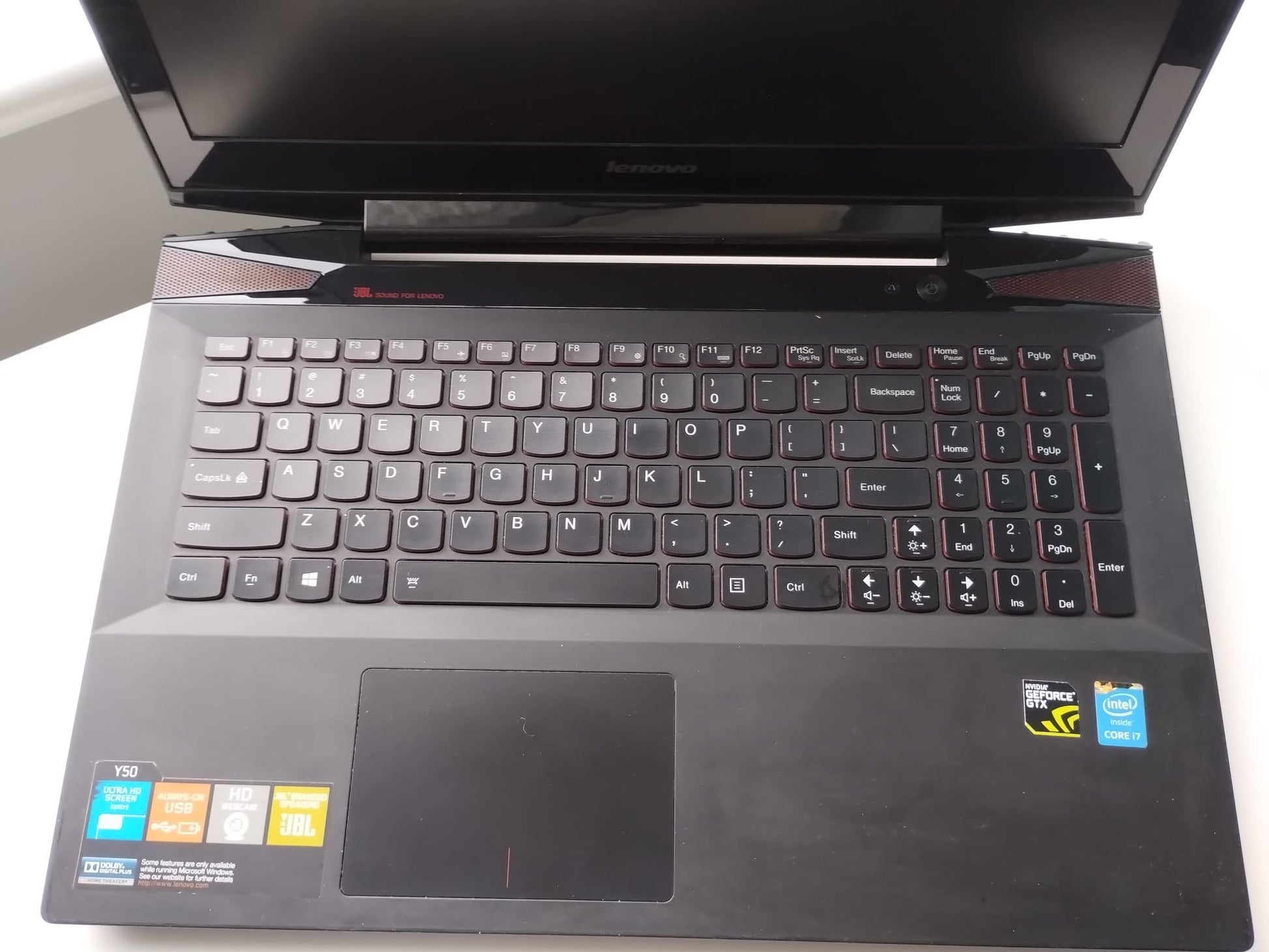 Lenovo Y50-70 2010s retro gaming laptop (Vendor: RepairShop_this_will_be Dublin) - 8-Bit Exchange (8BitX)