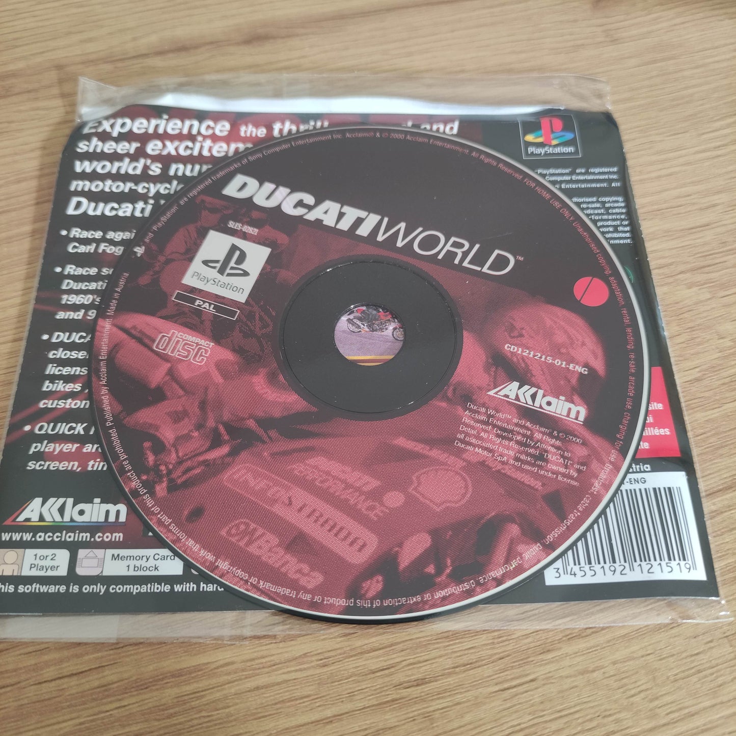 Ducati World Disc Only PS1