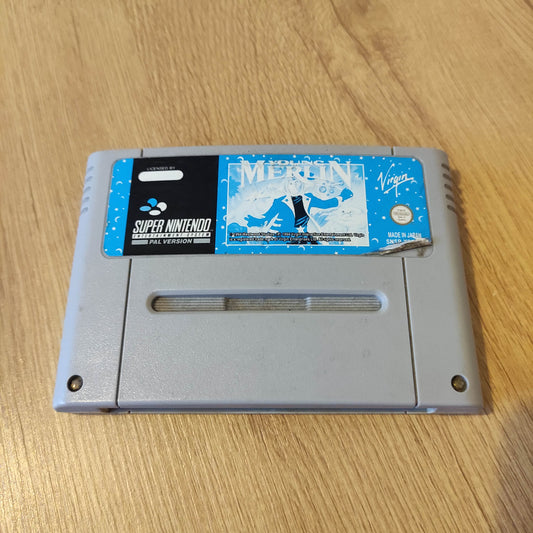 Young Merlin SNES UNBOXED