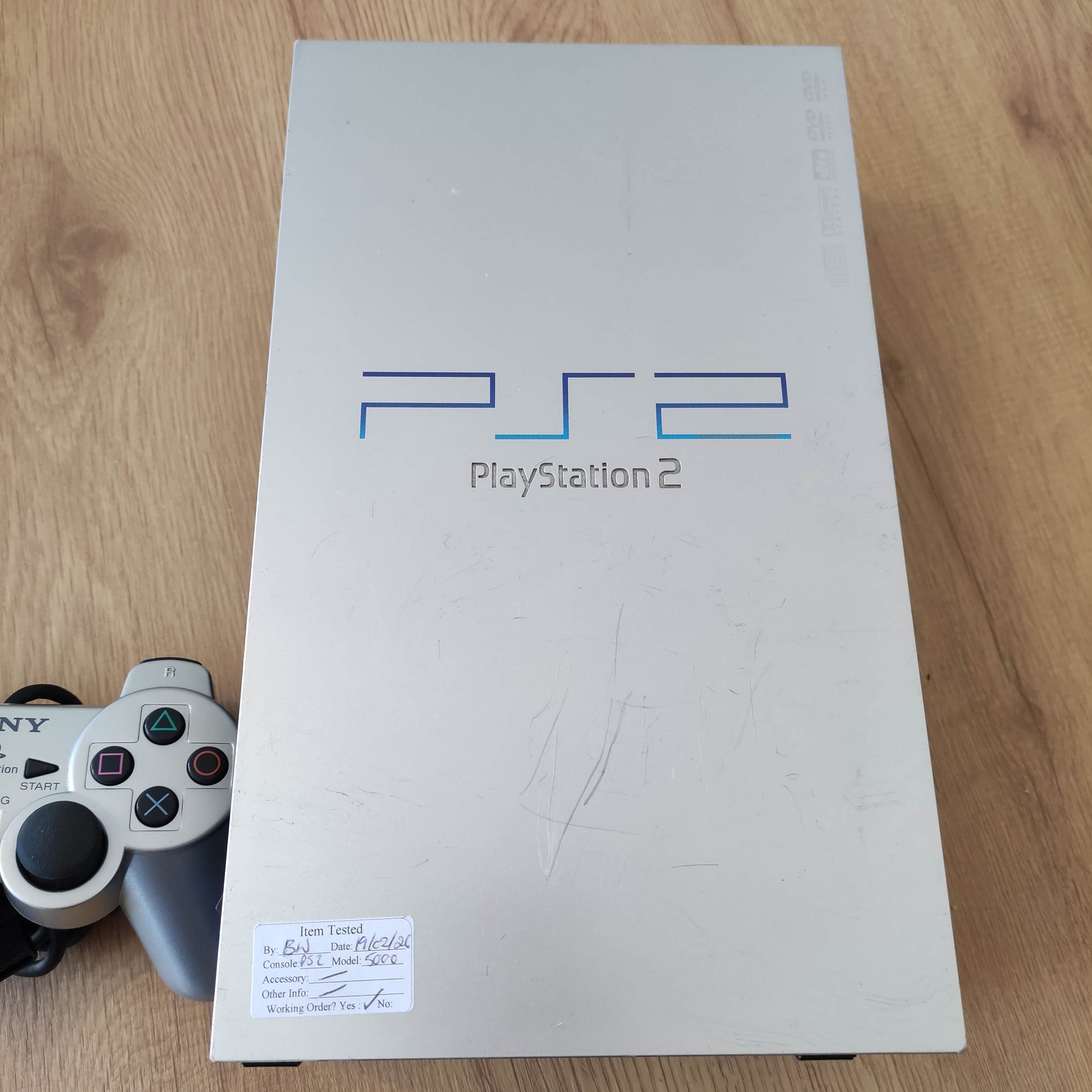 Playstation 2 Silver (5000 Model) - 8-Bit Exchange (8BitX)