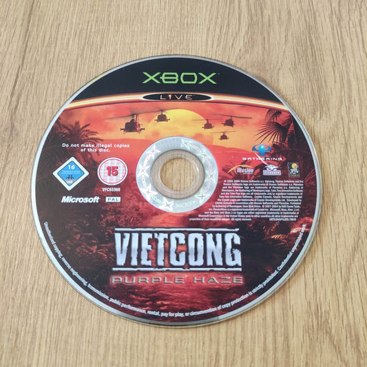 Vietcong Purple Haze Disc Only (XBox Original)