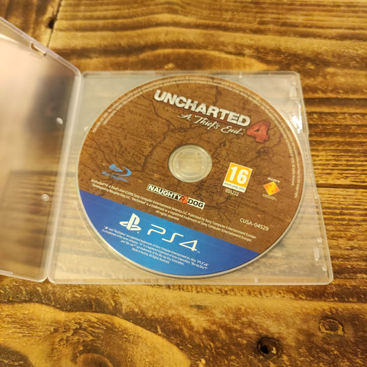 Uncharted 4 unboxed (PS4)