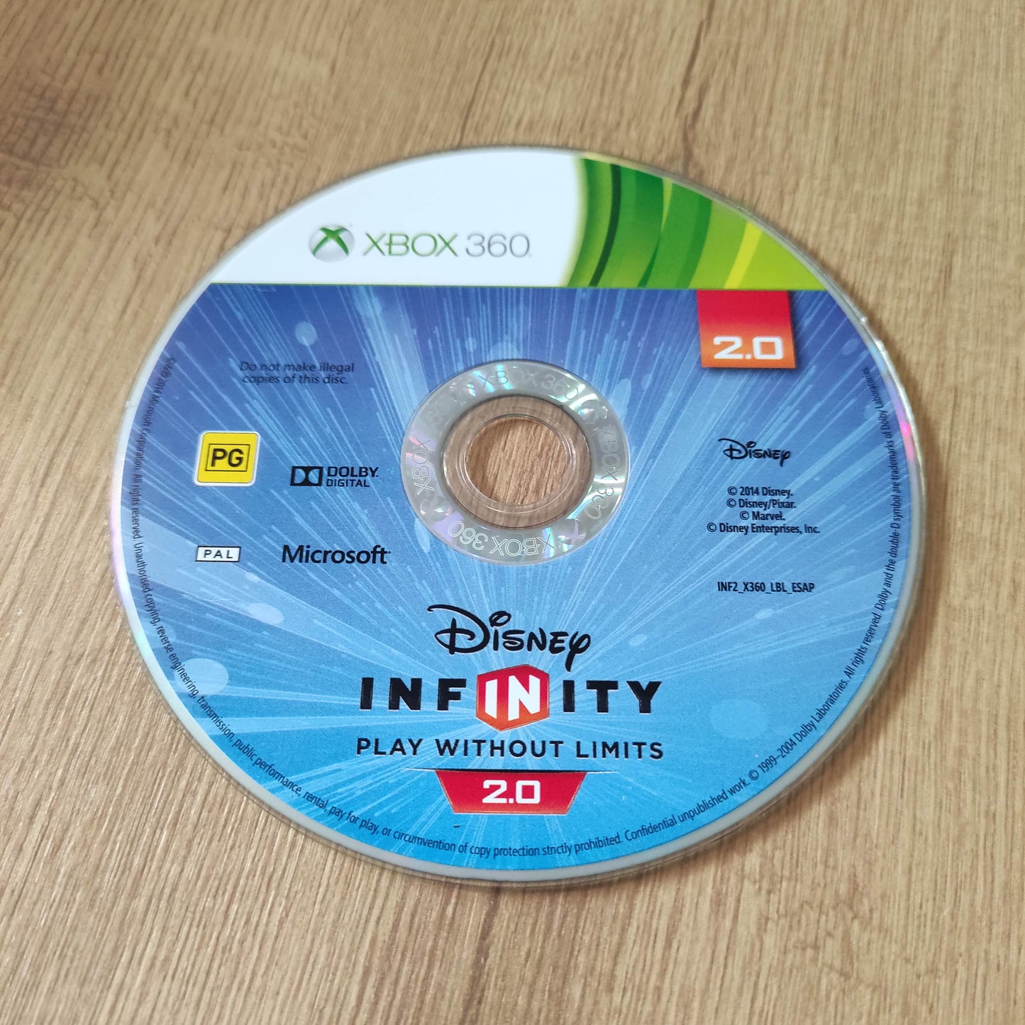 Disney Infinity 2.0 Disc Only Xbox 360