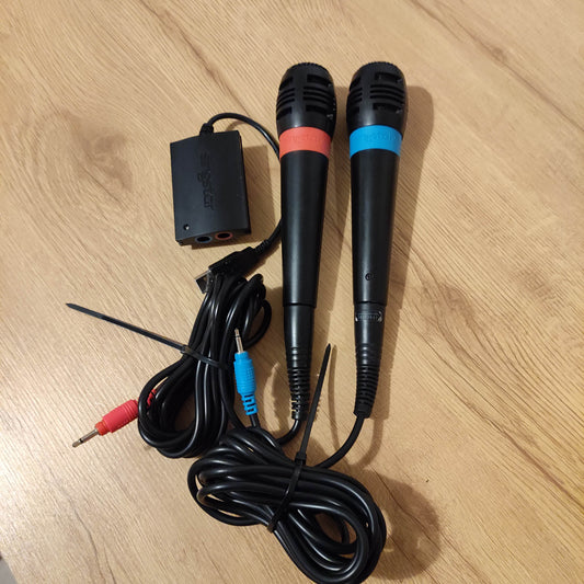 Official Singstar Microphones and Usb convertor