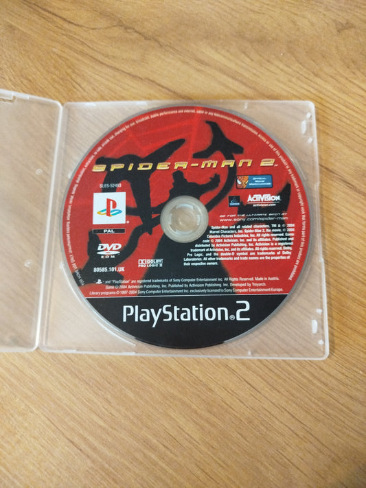 Spiderman 2 Disc Only PS2