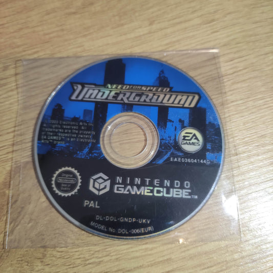 Need for Speed Underground Disc Only (Gamecube)