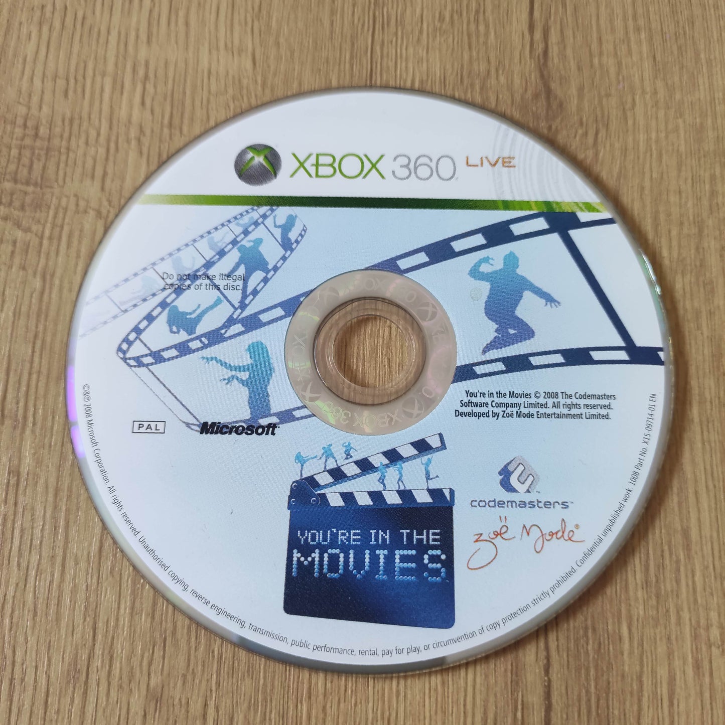 You're in the Movies Disc Only (XBox 360)