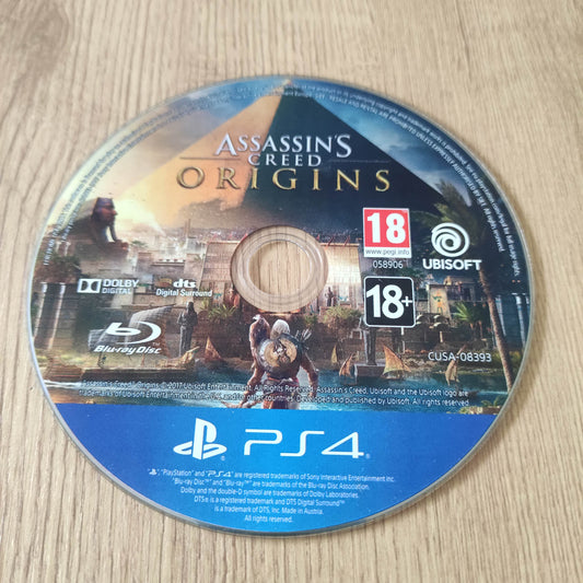 Assassins Creed Origins Disc Only (PS4)